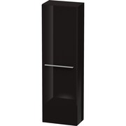 DURAVIT Xl Tall Cabinet Black Hgl 1320X400X238mm R XL1152R4040